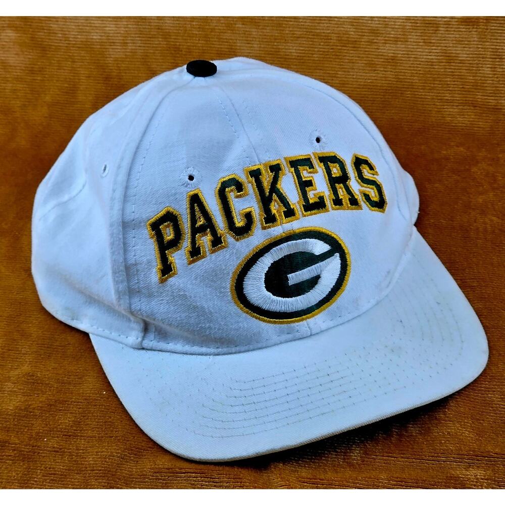 Vintage Green Bay Packers Snapback Hat Twins Enterprise NFL Adjustable Cap